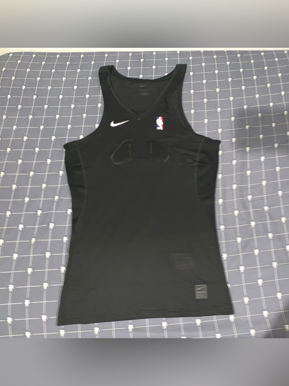 Nike Pro NBA Team Player Issue Breathable Compression Training Tank Top Size: L